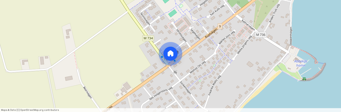 Idrottsvägen 21, Abbekås