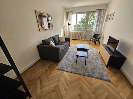 Appartement meublé 3 pièces | Tranchées - Photo 3