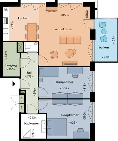 Te huur: Appartement Osdorper Ban 15 M in Amsterdam - Photo 2