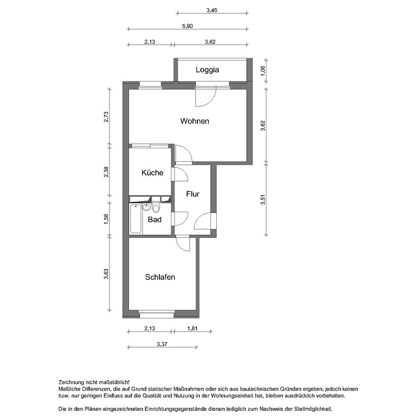 Wohnung Nr. 303/191/11 - Photo 2