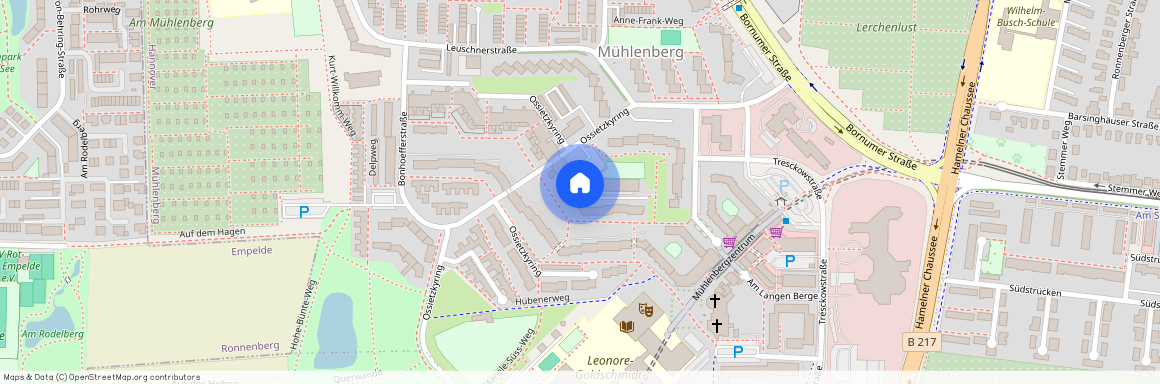 Ossietzkyring 31B, 30457 Ricklingen - Mühlenberg