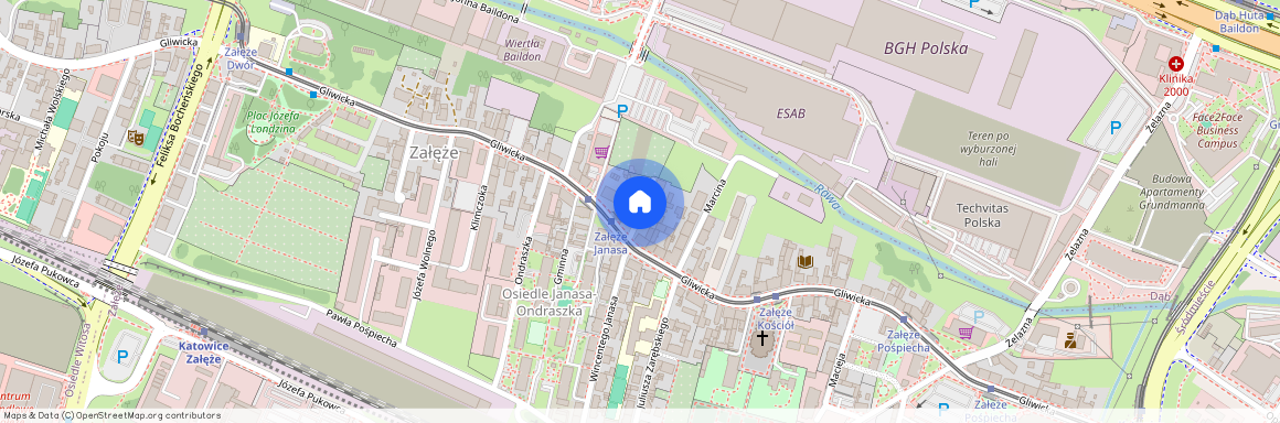 ul. Franciszka Anioła, Załęże, Katowice, śląskie