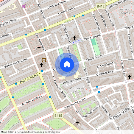 Colville Terrace, W11 2BE, London