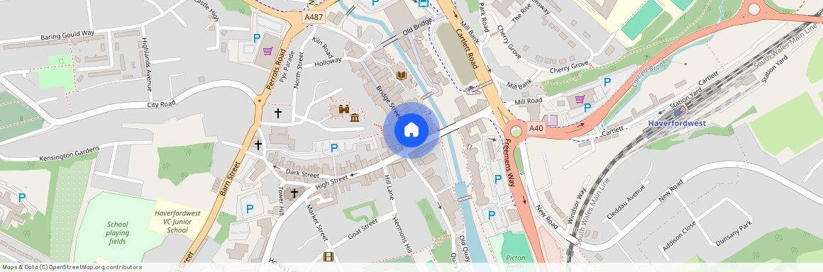 Castle Square, Haverfordwest, SA61