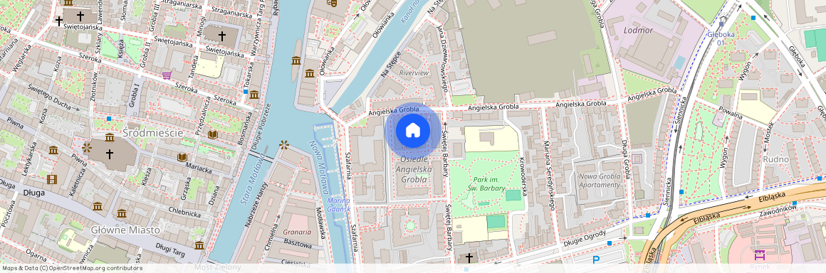 ul. Angielska Grobla, Śródmieście, Gdańsk, pomorskie