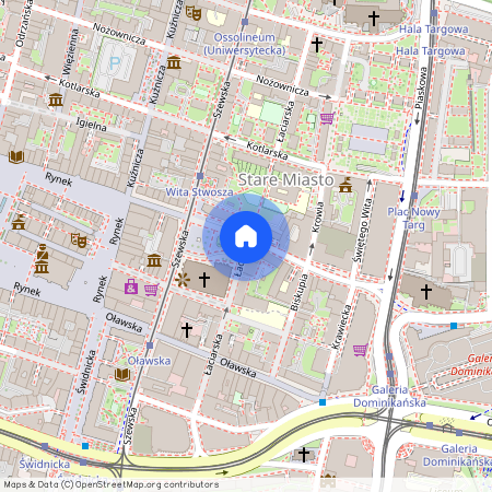 ul. Łaciarska, Stare Miasto, Stare Miasto, Wrocław, dolnośląskie