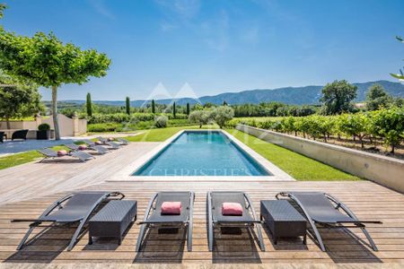 Luberon - Belle maison en pierres avec piscine - Photo 3