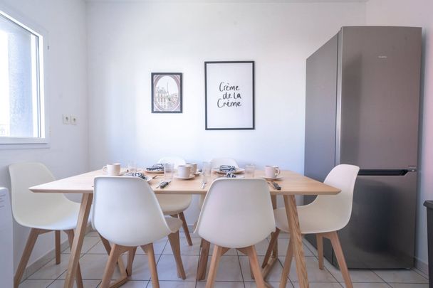Superbe appartement à louer en coliving de 93 m² sur l'île de Nantes - Photo 1