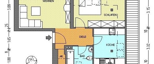 Dachgeschossausbau im 2. OG, Wannenbad, frisch renoviert! Sehen - einziehen - wohlfühlen! - Foto 1