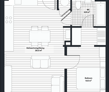1 bedroom flat to rent - Photo 4