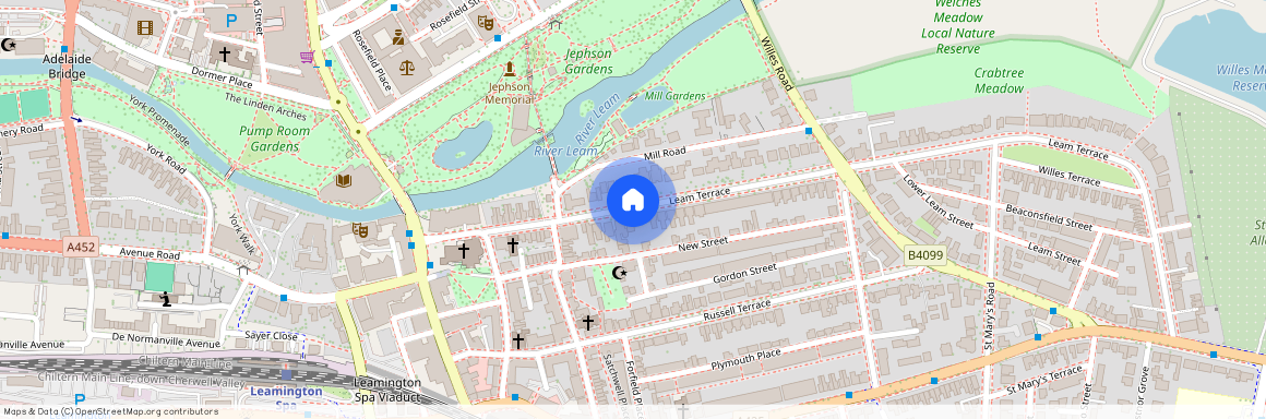 1 bed apartment, Leam Terrace, CV31 1BB