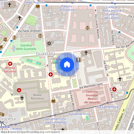 Via Francesco Daverio, Milan, Lombardy 20122