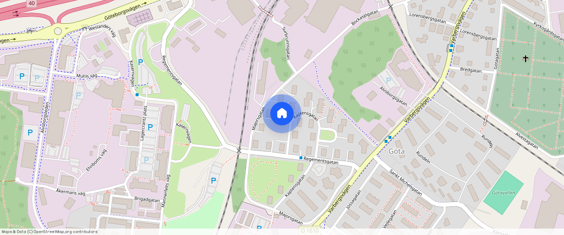 Borås, Kaptensgatan, **, 50431