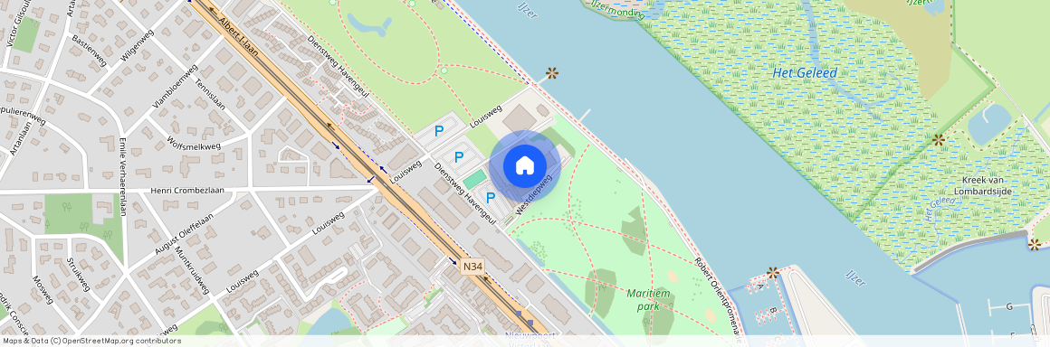 Dienstweg Havengeul, 22 B307, 8620, Nieuwpoort