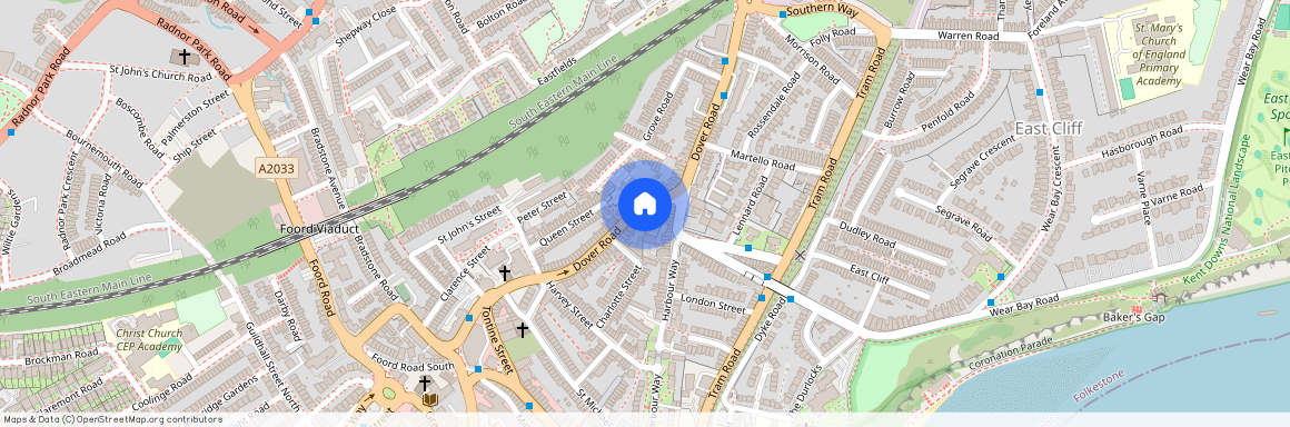 Dover Road, Folkestone, CT20 1LA, Kent