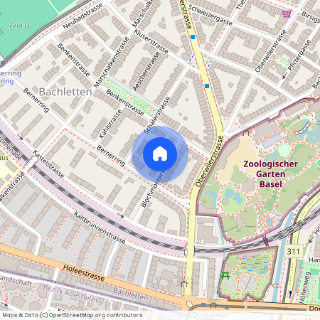 Basel, Blochmonterstrasse 8