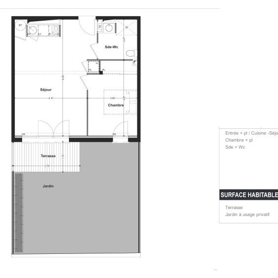 Location Appartement 2 pièces 45m² ST JORY 31790 - Photo 2