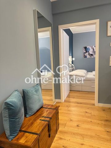 Möblierte Wohnung Citylage, Erdgeschoss, Parkett - Photo 2