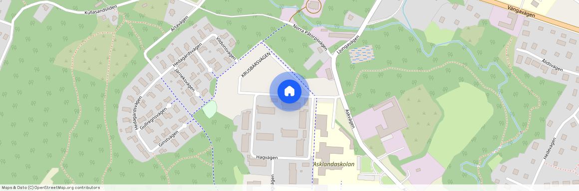 Hagvägen, Fristad