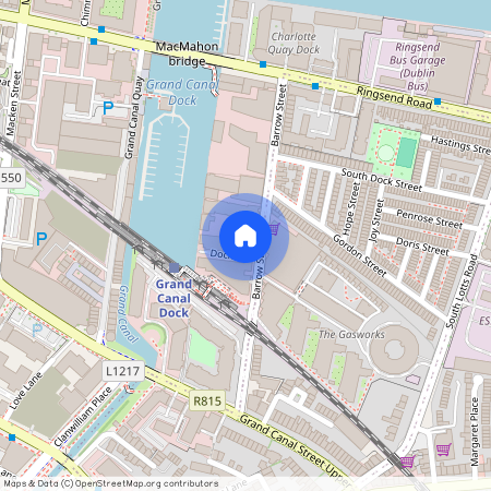 Apartment 44, The Dock Mill, Grand Mill Quay, Barrow Street, Dublin 4, Grand Canal Dk, Dublin 4, D04 V220, D04 V220