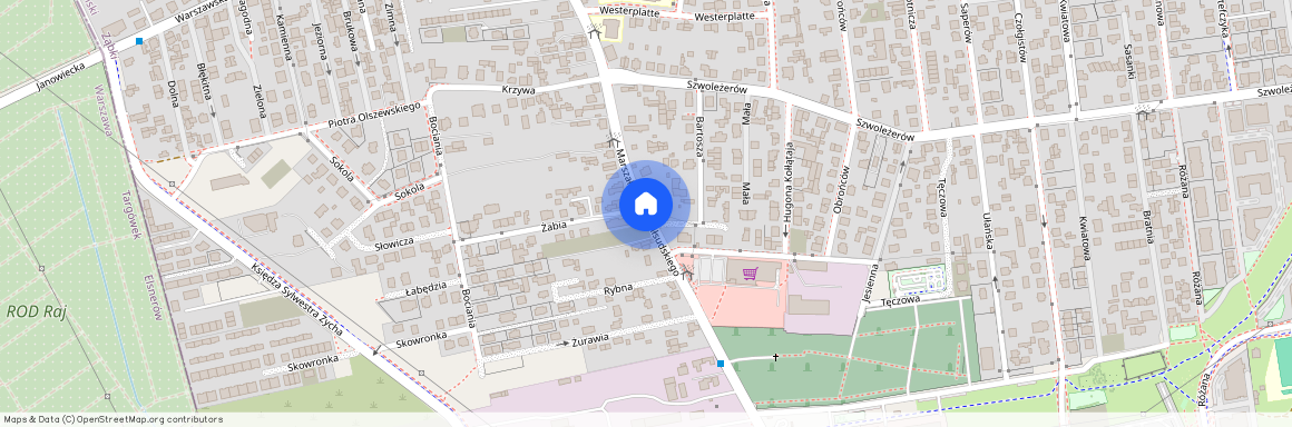 Wołomiński, Ząbki, Aleja, Piłsudskiego