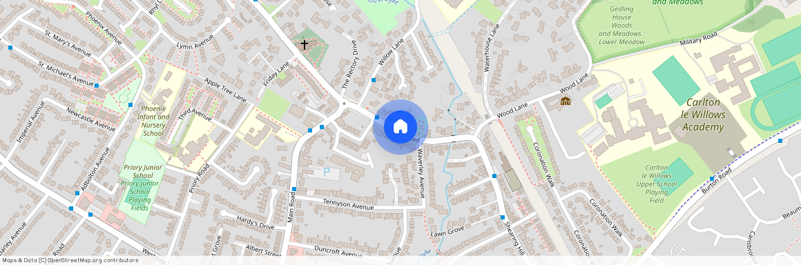 Main Road, Gedling, Nottingham, UK, UK, NG4