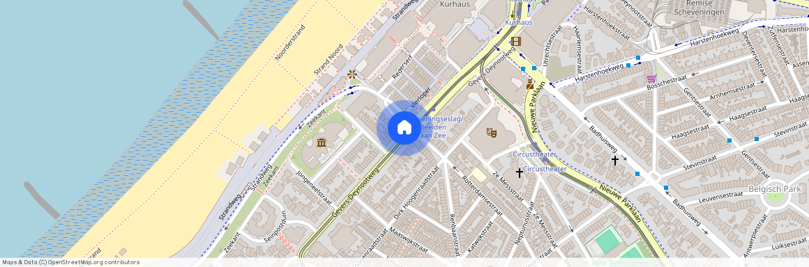 Scheveningen Badplaats, 2586 BK, Gevers Deynootweg, Den Haag