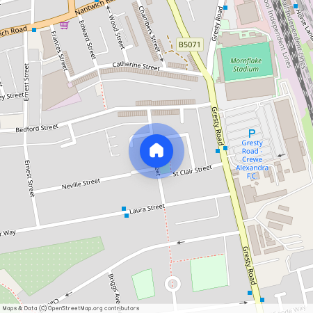 Barker Street, Crewe, CW2
