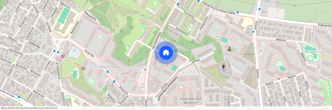 ul. Benisławskiego, Oksywie, Gdynia, pomorskie