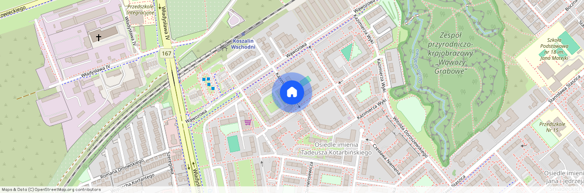 Koszalin, ul. Kazimierza Wyki