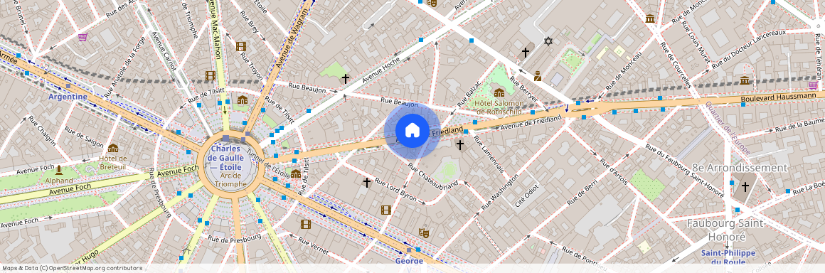 Avenue de Friedland, 75008, Paris