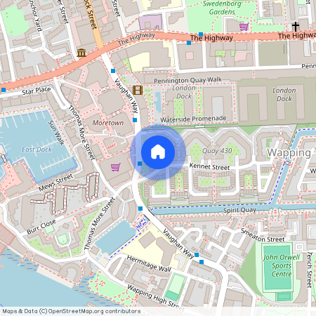 Bridgeport Place, Wapping, London, E1W