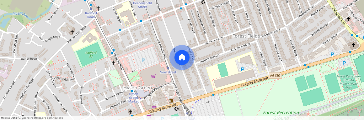 Burford Road, Nottingham NG7