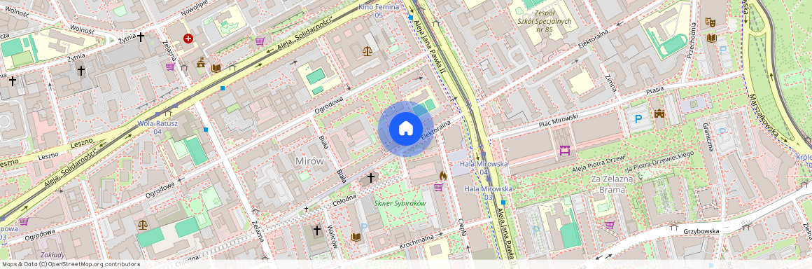 ul. Elektoralna, Mirów, Wola, Warszawa, mazowieckie