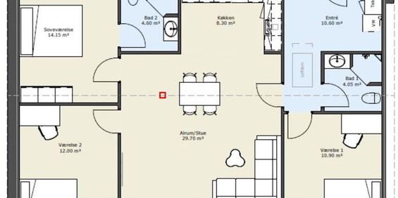 Skønt 4-værelses rækkehus i Ringe - Foto 3