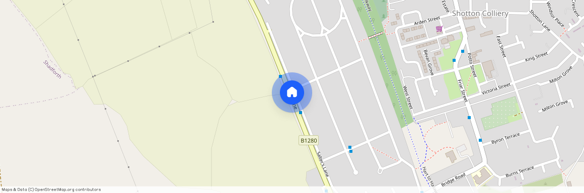 King Charles Gardens, DH6