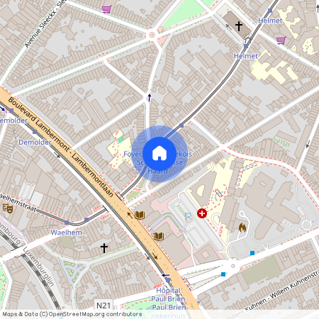 Avenue Albert Desenfans, 14, 5, 1030, Schaerbeek