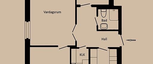 Stationsgatan 3 E - Foto 1