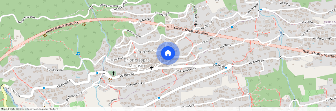 Piazzetta 120, salita Sassello 1, 6645 Brione sopra Minusio