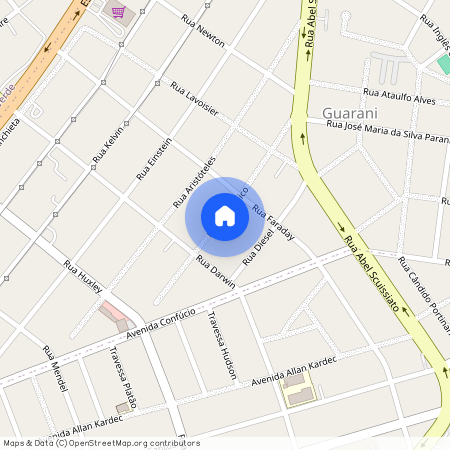 Rua Copérnico, 249 - 83.408-060 - Guarani - Colombo