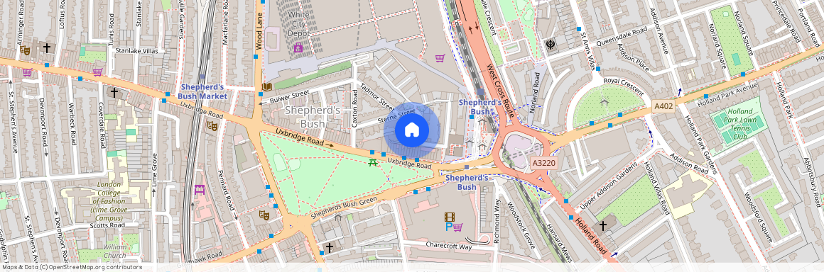 Vanderbilt Villas, Sterne Street, London, W12