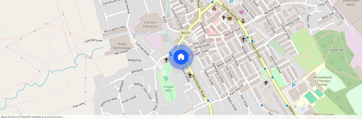 Bethesda Street, Barnoldswick, Lancashire, BB18