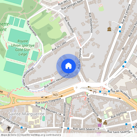 Rue Henri Vieuxtemps, 2, 4000, Liège