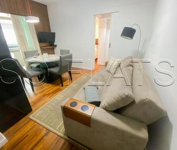 Apartamento Em Brooklin Paulista, São Paulo/sp de 40 m² 1 Quartos P... - Photo 3
