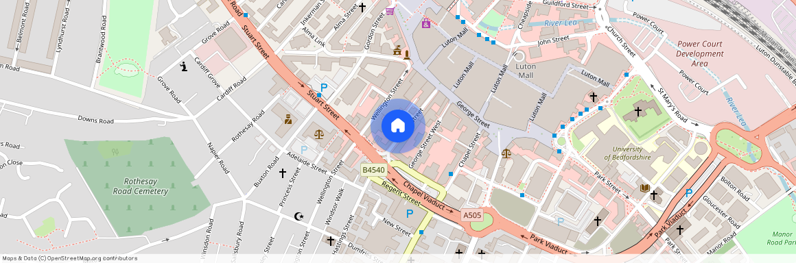 King Street, Luton, Bedfordshire, LU1