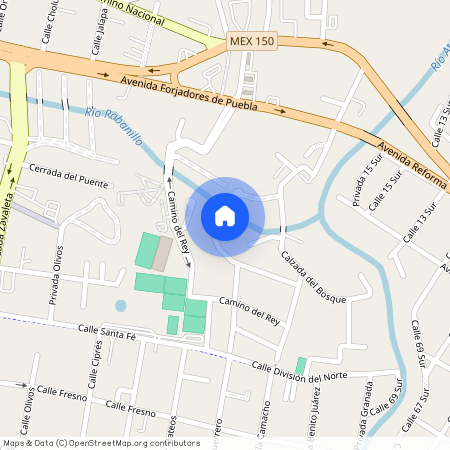 calle 1, Colonia San José del Puente, C.P. 72150, Puebla