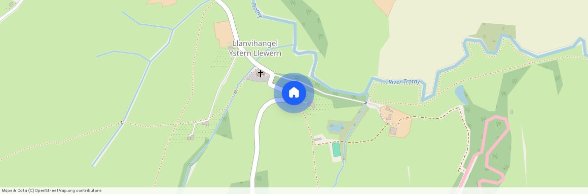 Llanvihangel-Ystern-Llewern, Monmouth, NP25