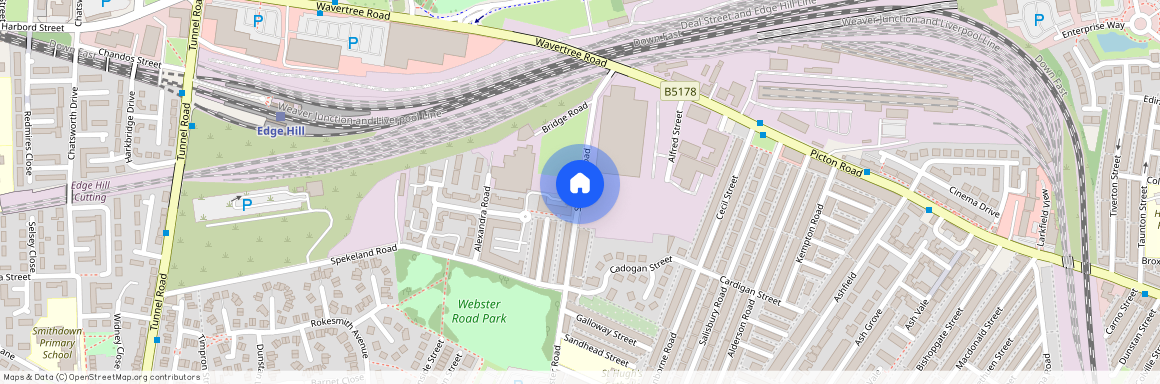 Spofforth Road, Edge Hill, L7, L4, Chiltern