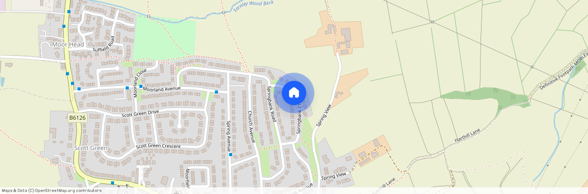 SPRINGBANK CRESCENT GILDERSOME LEEDS, LS27 7DN, Leeds