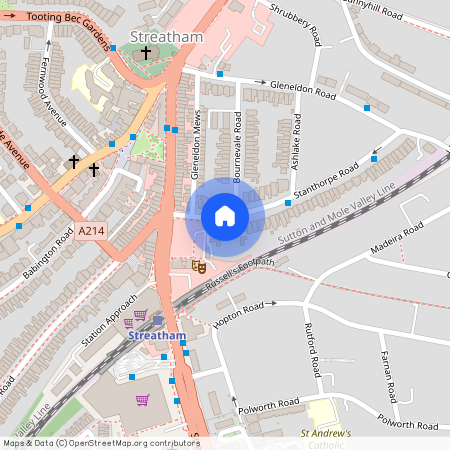 Stanthorpe Close, SW16, Sthanthorpe Rd